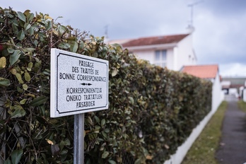 Intzura auzoan dago inauguratu berri den pasabidea.