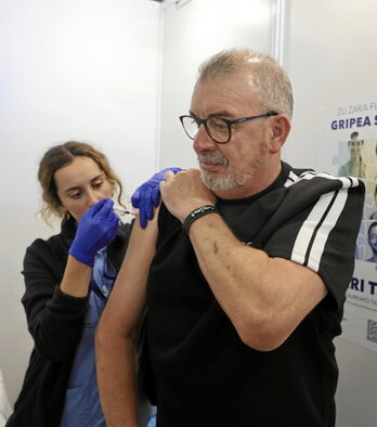 Vacunación en La Casilla de Bilbo.