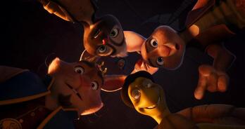 ‘OILASKOERBI ETA MARMOTAREN SEKRETUA’ filmeko irudia