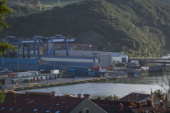 Imagen de archivo de Astilleros Balenciaga, en Zumaia.