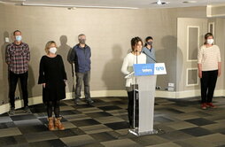 Los encausados en el 13/13, en 2021.