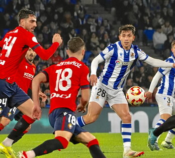 Real y Osasuna ya se vieron las caras en Copa el febrero pasado.