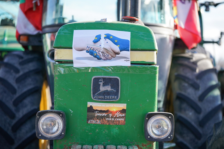 Imagen de archivo de una protesta de Ataca en Gasteiz.