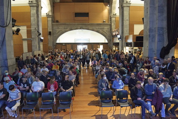 Naziogintza Azpeitin antolatutako ekitaldi baten irudia.