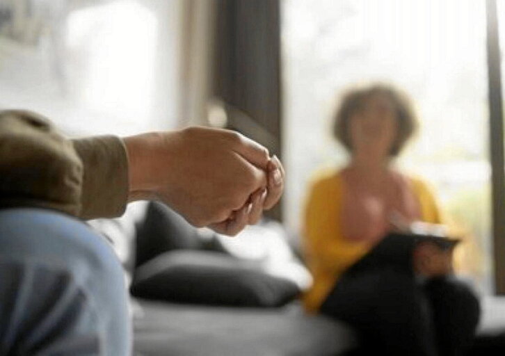 Imagen de archivo de una consulta por salud mental.