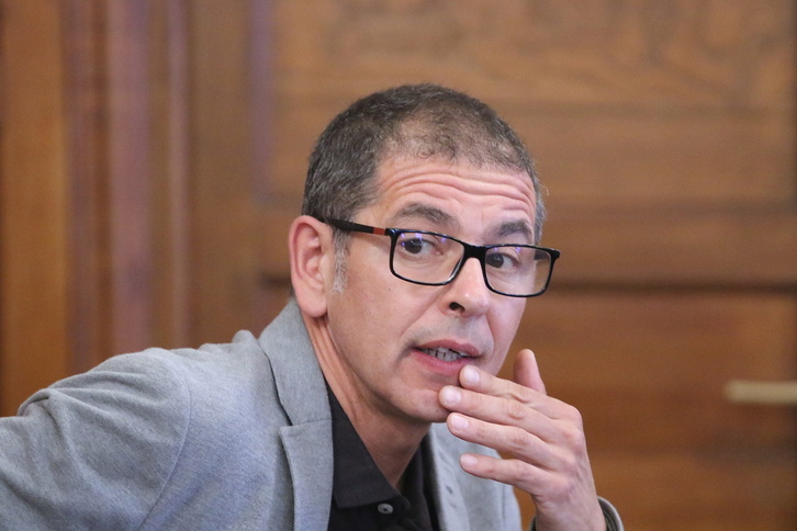 Jose Ramón Bilbao ‘Buli’, Gernikako EH Bilduko taldeko burua.