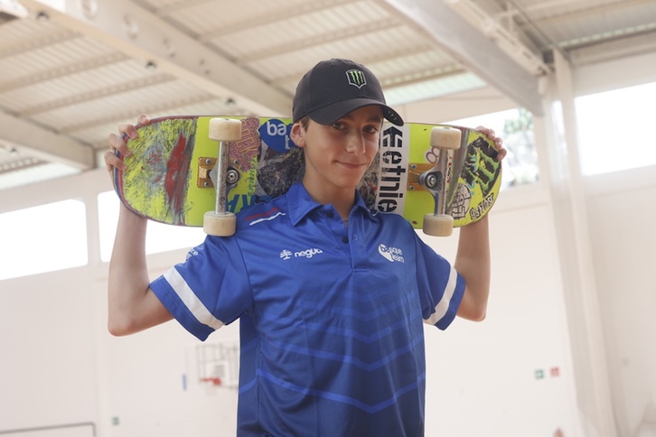 Egoitz Bijueska, artxibozko argazki batean.