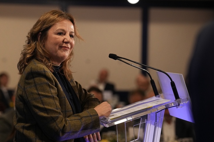 La presidenta de Confebask, Tamara Yagüe.