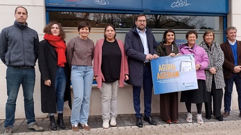 Donostian aurkeztu dute Agiria Agerian ekimena.