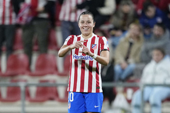 Amaiur Sarriegi, Atleticoren kamisetarekin.