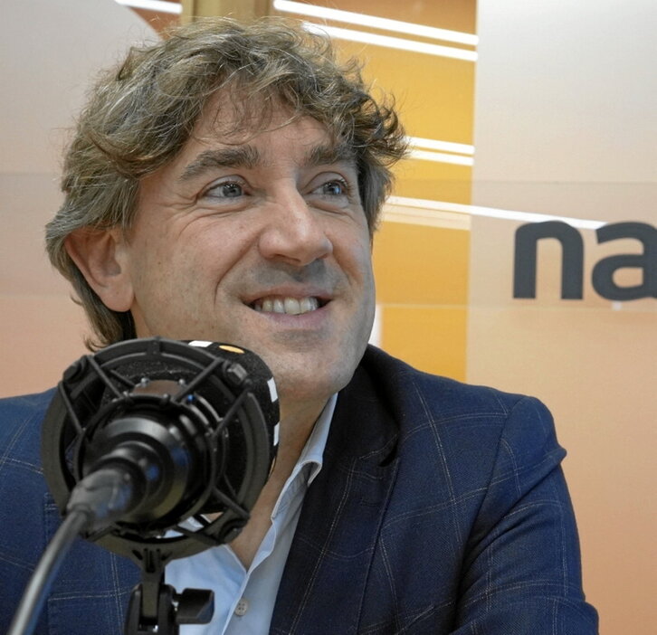 Andueza, entrevistado por NAIZ, este pasado otoño.