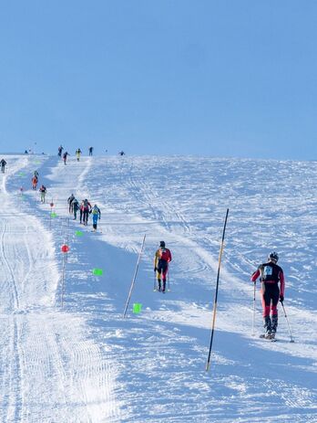Cerlerreko eski-estazioan jokatu da Skimoko Espainiako Kopa.
