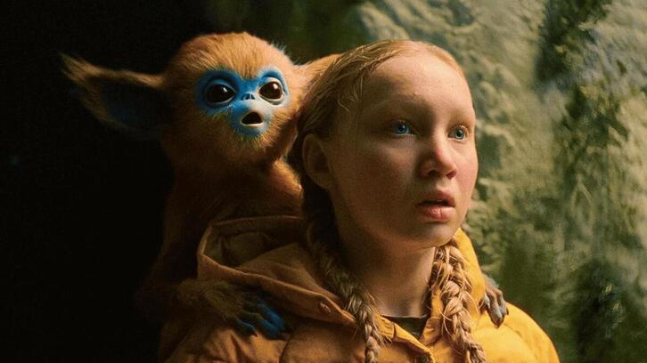 ‘The Legend of Ochi’ filmeko protagonistak.