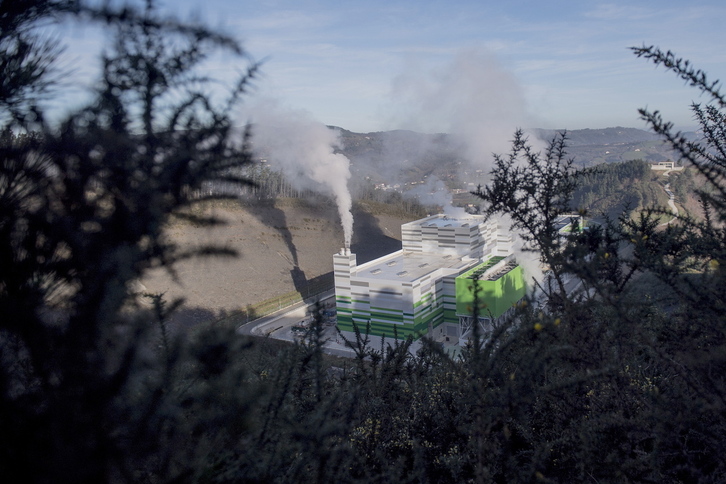 Zubietako erraustegiko artxiboko irudia.