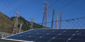 Imagen de archivo de una instalación fotovoltaica. 