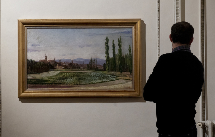 Isaak Díez (1891-1962) erakusketa, Gasteizko Arte Ederren museoan.