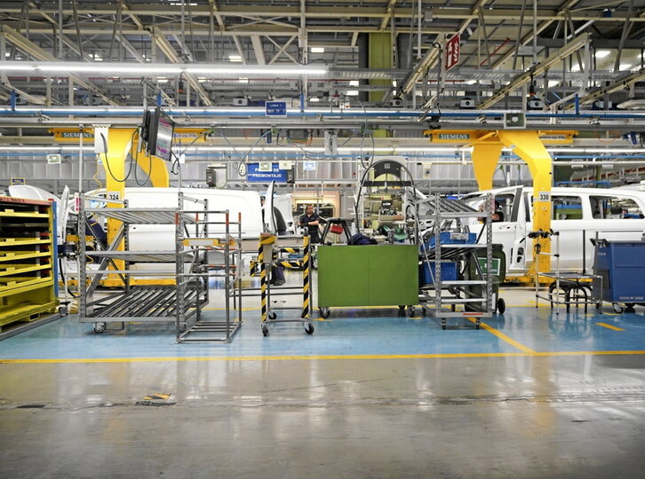 Imagen de archivo de instalaciones de Mercedes de Gasteiz.