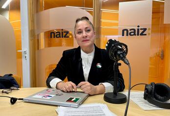 Maite Gartzia, EAEko Podemosen idazkari nagusiaren albokoa