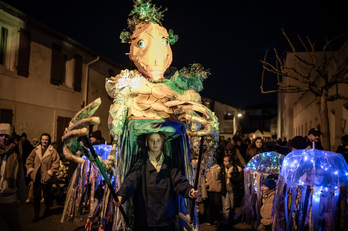 Aña txotxongiloa, Ziburuko bixintxoen irekieran. (Artxiboko irudia)