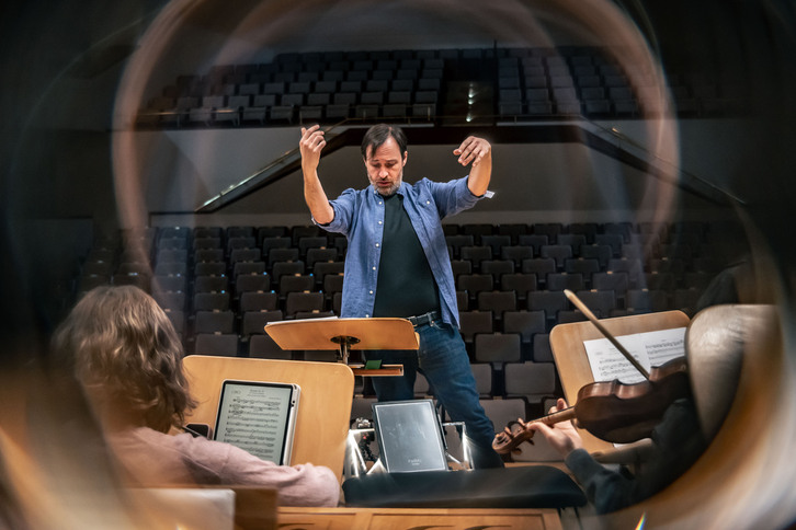 Josetxu Obregón y La Ritirata, en un ensayo. 