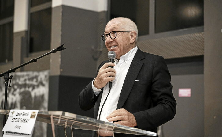 Jean-Rene Etchegaray, egungo Baionako auzapez eta Euskal Hirigune Elkargoko lehendakaria.