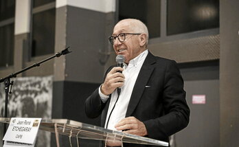 Jean-Rene Etchegaray, egungo Baionako auzapez eta Euskal Hirigune Elkargoko lehendakaria.