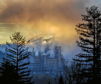 Hernaniko Iberpapel lantegia.