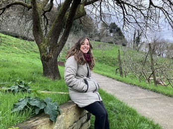 Leire Alkorta, Sagardoaren Lurraldeko kudeatzailea.