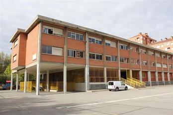 Imagen de la ikastola Umandi de Gasteiz, donde se ha registrado un brote de gastroenteritis entre el alumnado del comedor.