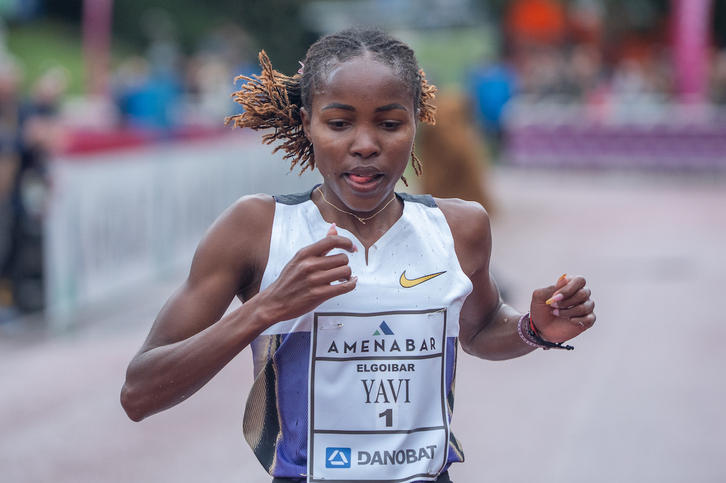 Con un potente ritmo, Yavi no ha tenido rival en la prueba femenina.