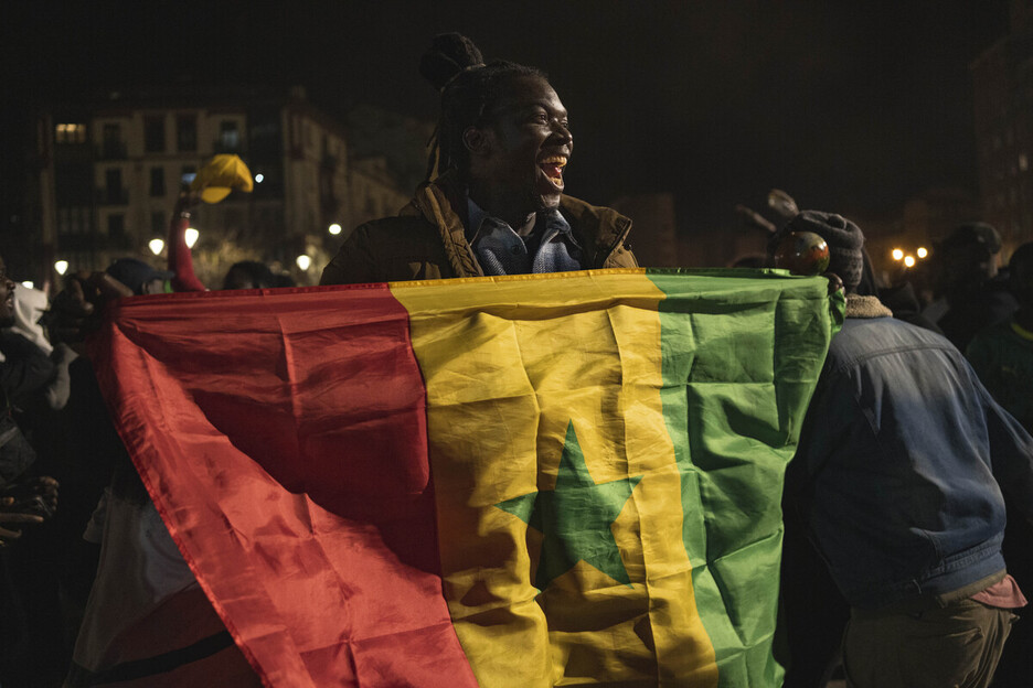 Felicidad desbordada en las calles de Bilbo.