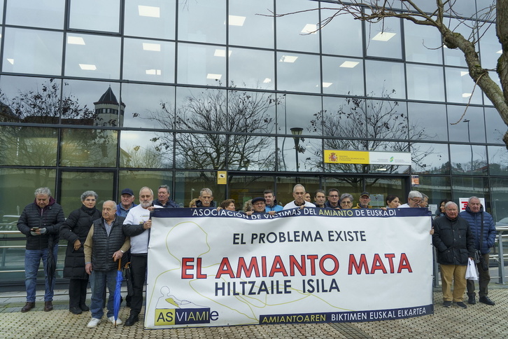 Una movilización de Asviamie, en una imagen de archivo.