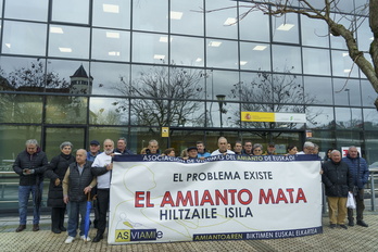 Una movilización de Asviamie, en una imagen de archivo.