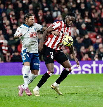 Iñaki Williams sufrió el domingio su segunda lesión muscular de la temporada.
