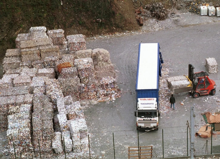 Imagen de archivo de la planta de Papresa en Errenteria. 