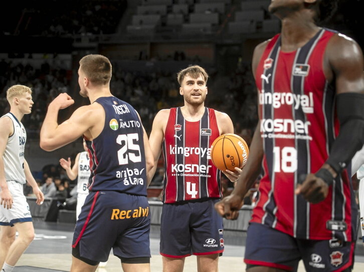Euforia y buen rollo en el mejor Saski Baskonia de la temporada.