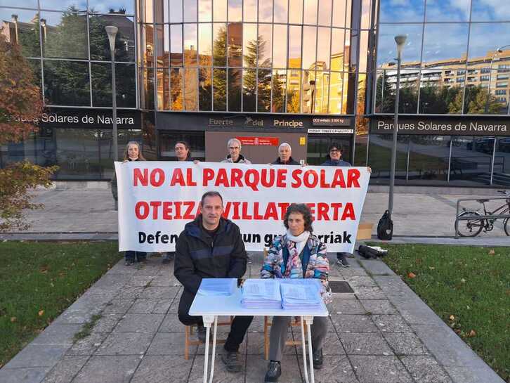 Detrás de este desistimiento se encuentran 860 alegaciones particulares presentadas por los habitantes de la zona, remarca Oteitza Bizirik.