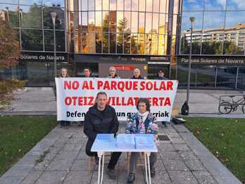 Detrás de este desistimiento se encuentran 860 alegaciones particulares presentadas por los habitantes de la zona, remarca Oteitza Bizirik.