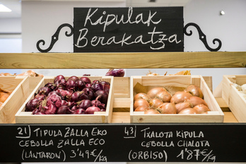 Elikadura burujabetzan oinarrituriko denda bat