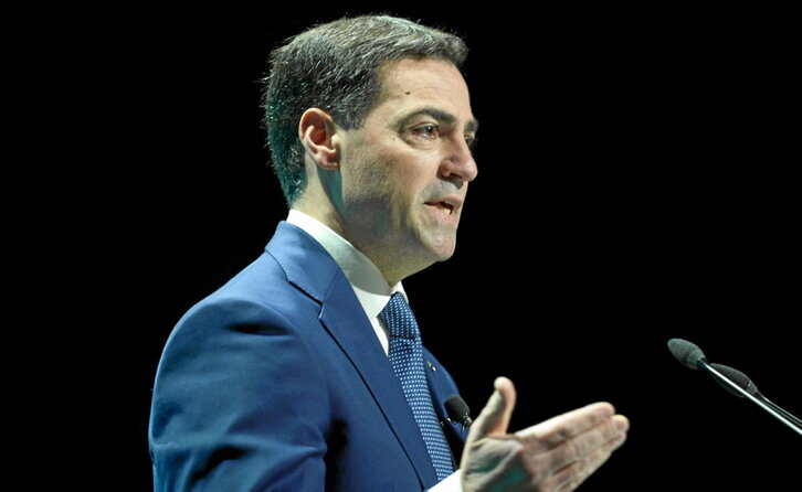 El lehendakari Imanol Pradales, en una reciente imagen.