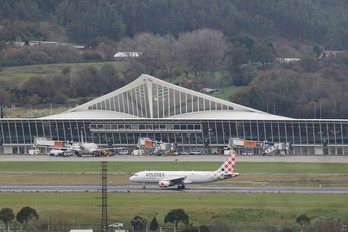El aeropuerto de Loiu, en una imagen de archivo.