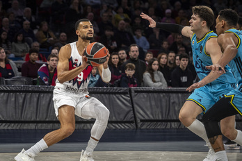 Luwawu-Cabarrot es uno de los jugadores con más minutos y responsabilidad en este Saski Baskonia.