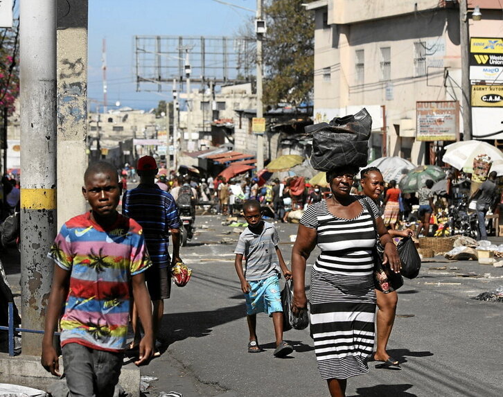 Haitiko Port-au-Prince hiriburua, gaur egun.