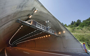 Los túneles de Artxanda son utilizados diariamente por una media de 30.000 vehículos.