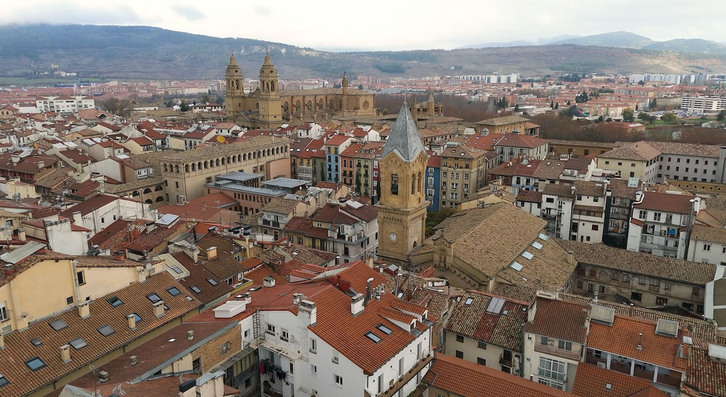 Viviendas en Alde Zaharra de Iruñea.