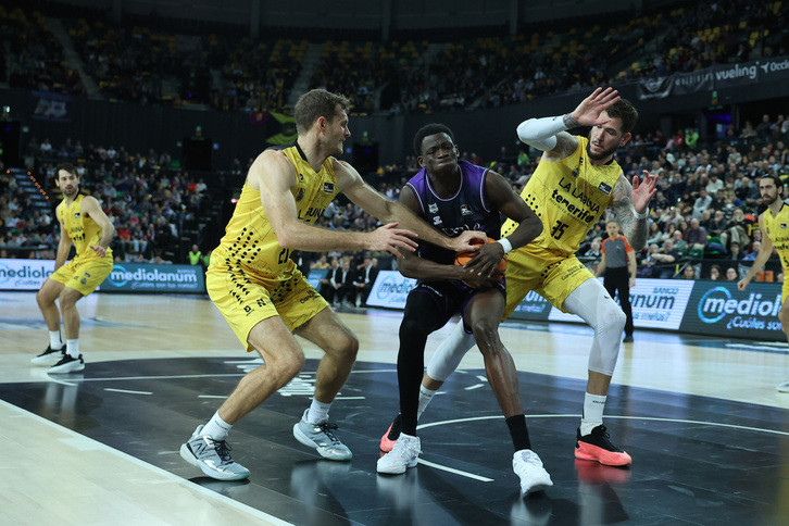 Bassala Bagayoko es uno de los jugadores de Surne Bilbao que llenan la enfermería.