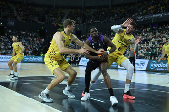 Bassala Bagayoko es uno de los jugadores de Surne Bilbao que llenan la enfermería.