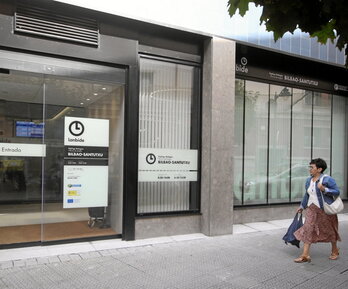 Imagen de una oficina de Lanbide.