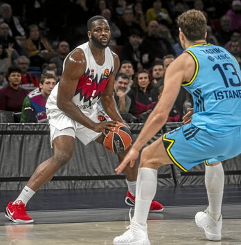 Eugene Omoruyi fue el jugador más destacado del Baskonia.