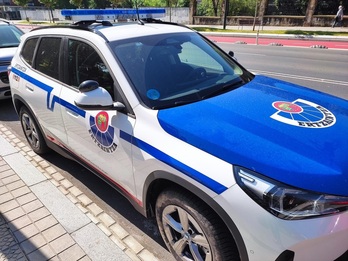  Vehículo de la Ertzaintza.